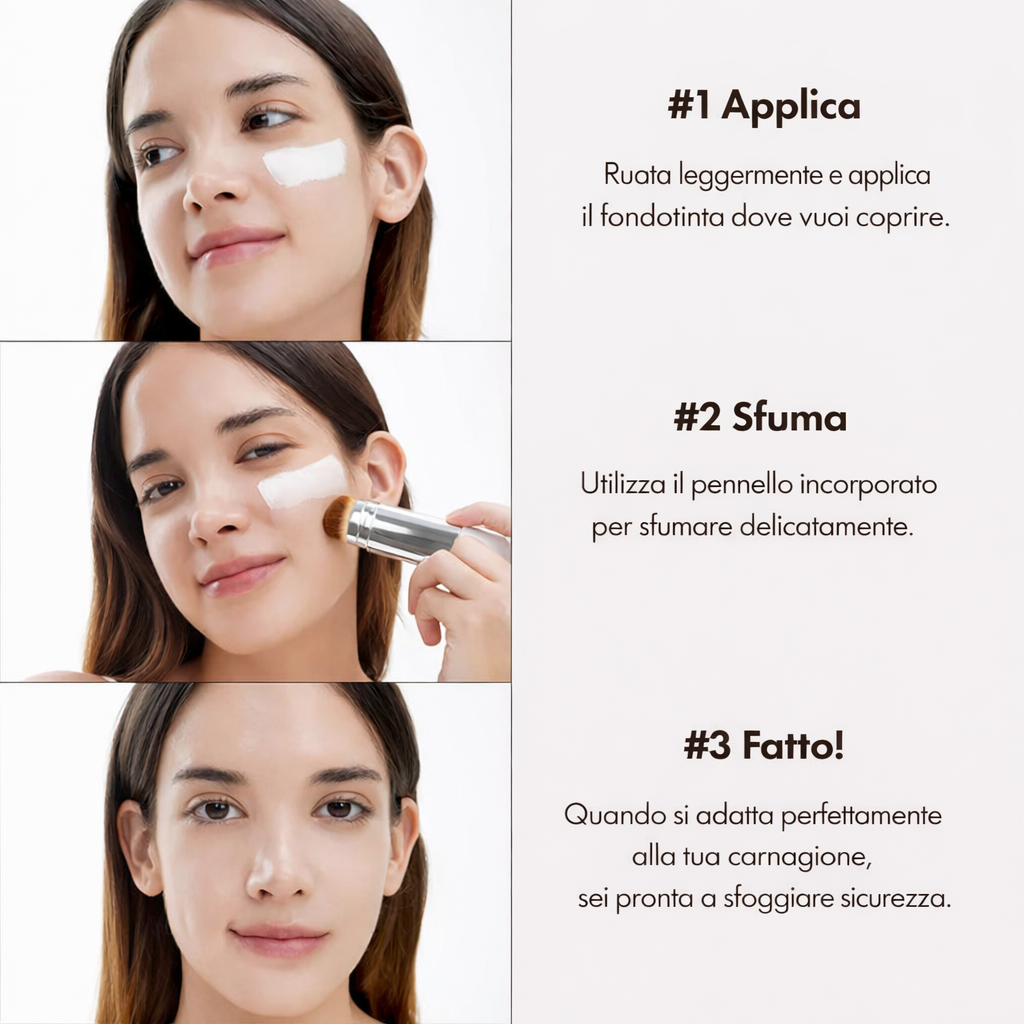 LuviaSkin® Stick Fondotinta a Colore Adattivo (Compra 1 e Ricevi 1 Gratis)