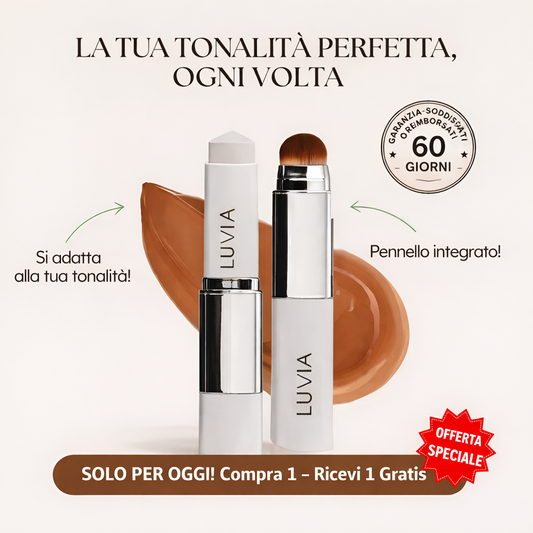 LuviaSkin® Stick Fondotinta a Colore Adattivo (Compra 1 e Ricevi 1 Gratis)